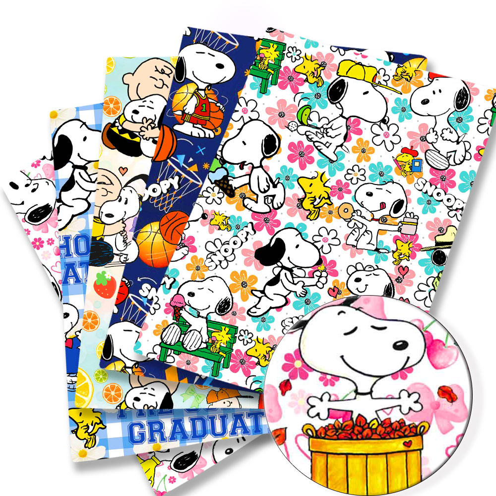 Textile For Sewing - TAKARA TOMY Snoopy Kain 140x50CM Kain