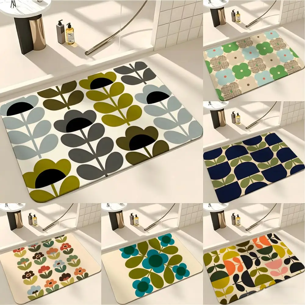 Century Textile & Sewing Supply - Keset Lantai Retro Mid Century Modern,