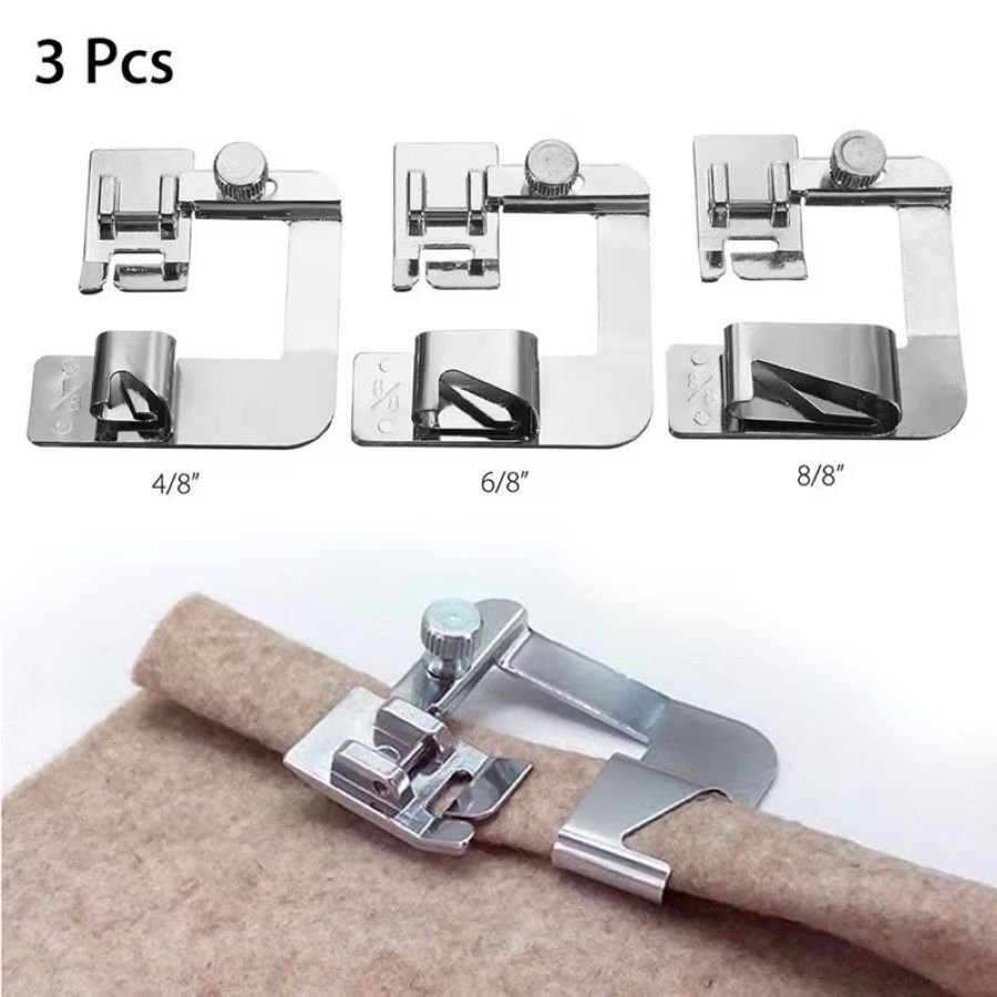Sewing Tt - 1PCS-3PCS 13/19/25mm Alat Penekan Kaki Mesin