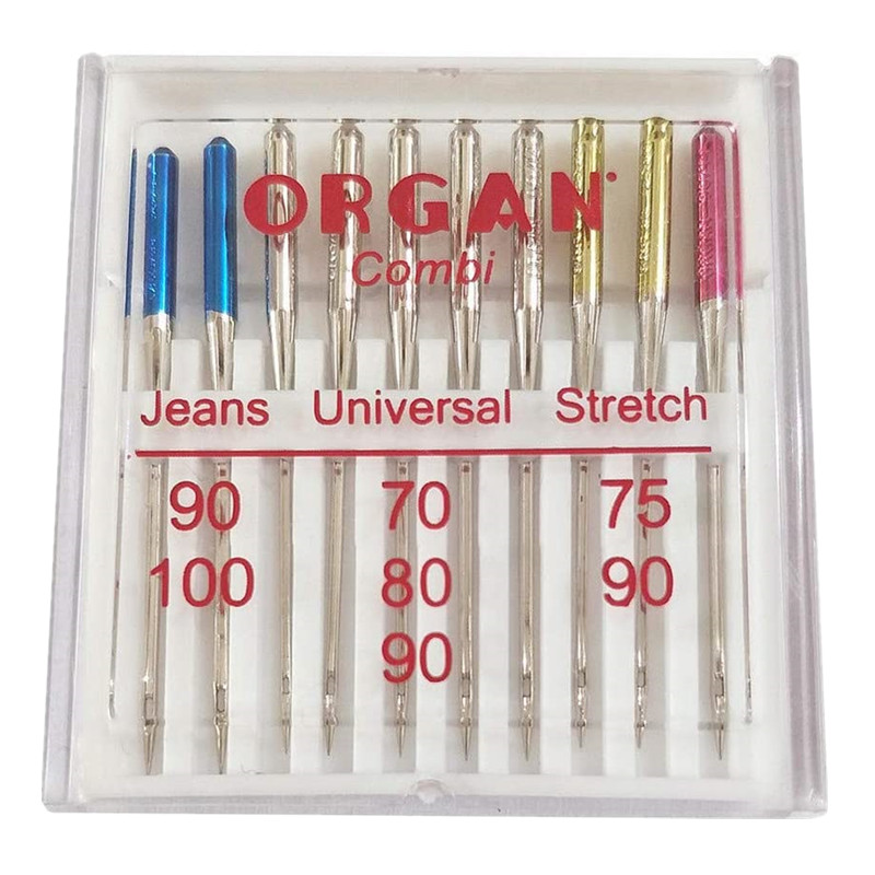 Twin Needle Stretch - 10 Buah/Pak Mesin Jahit Domestik Jepang