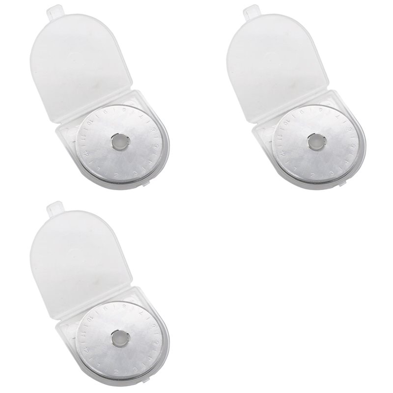 Rotary Cutter Fabric - Y42A-30Pcs 28Mm Pisau Pengganti Pemotong Putar