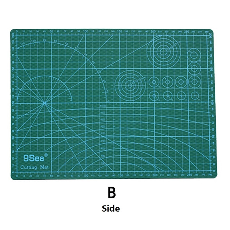 30Cm * 22Cm A4 Hijau Dua Sisi  - Cutting Mat Self Heal ulasan dan harga