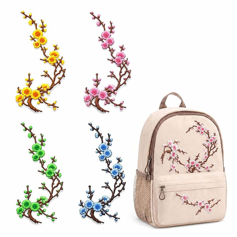 Patch Bunga Sakura DIY untuk D - Textile For Sewing ulasan dan harga
