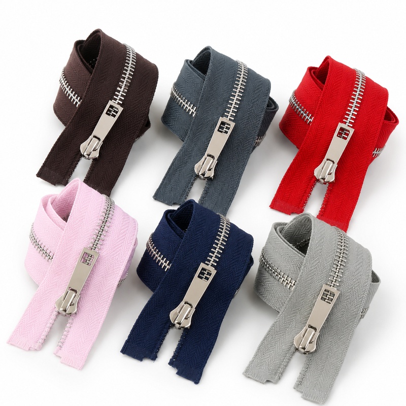 5/10Pcs 40-80Cm 5 #   Resletin - Sewing Front Zipper ulasan dan harga