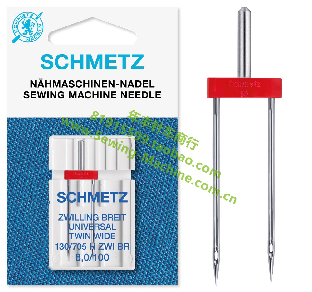 1 Buah Jarum Mesin Jahit Rumah - Twin Needle Stretch ulasan dan harga