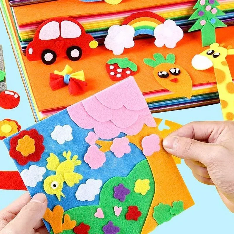 Felt lembaran kain aneka warna - Is Sewing A Textile Craft ulasan dan harga