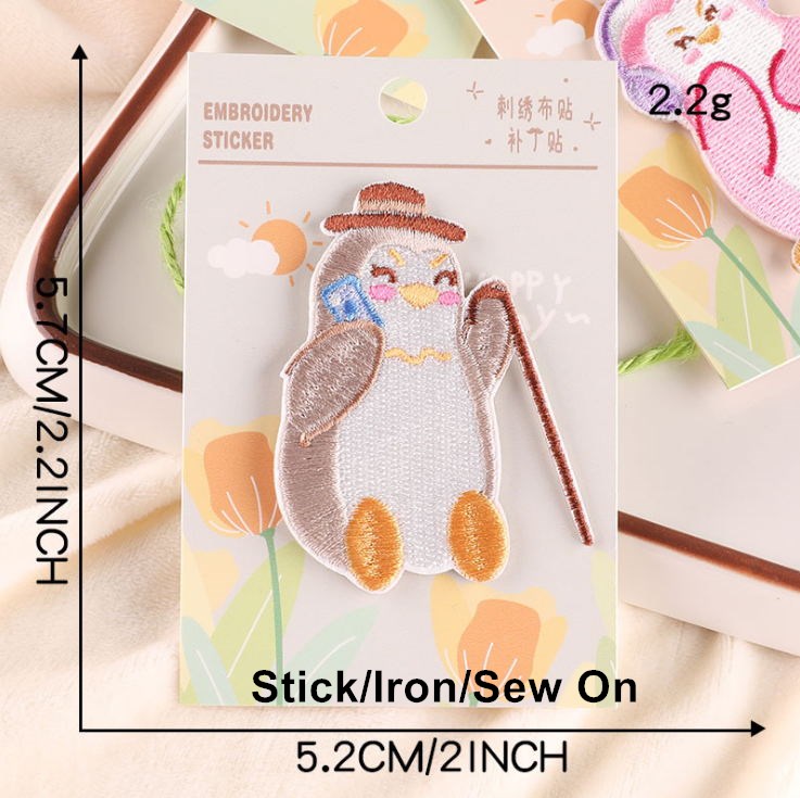 Patch Bordir Hewan 10 Pcs, Tem - Sewing Id ulasan dan harga