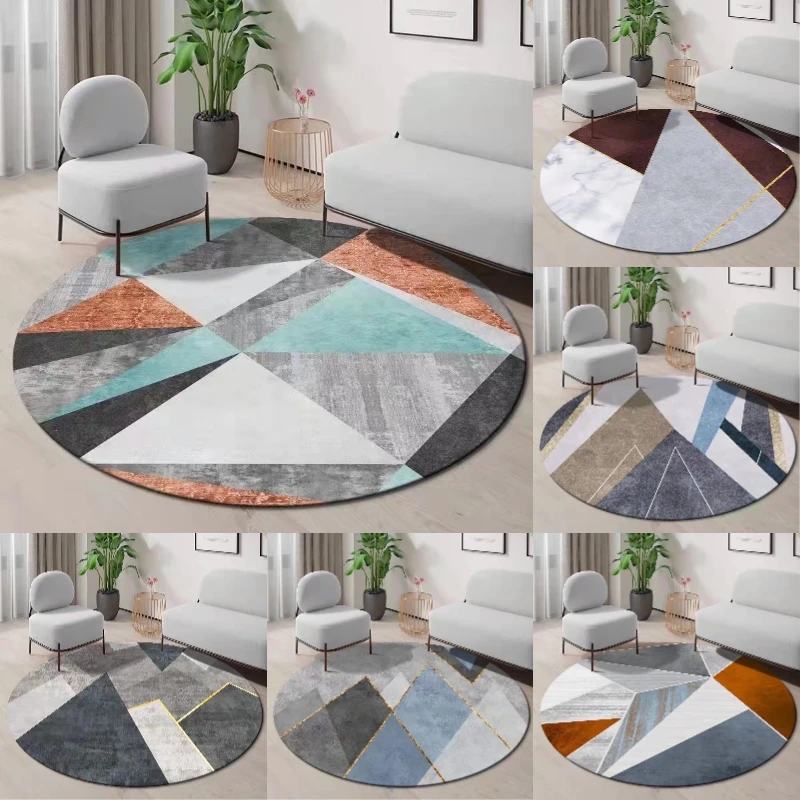 ~O~Karpet Bulat Geometris deng - Century Textile & Sewing Supply ulasan dan harga