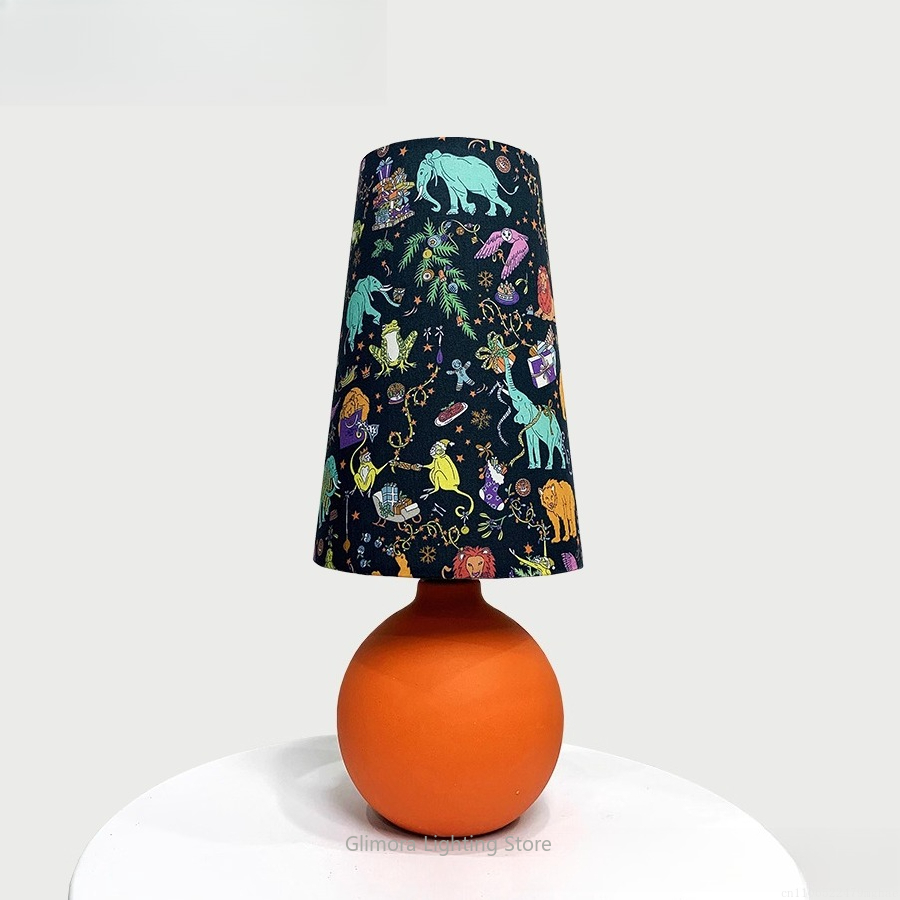Lampu Meja Bola Oranye: Kain L - Century Textile & Sewing Supply ulasan dan harga
