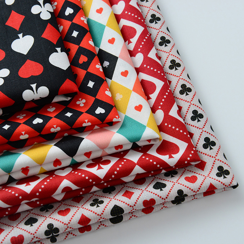 Ins Poker Elemen Katun Kain Ce - Textile For Sewing ulasan dan harga