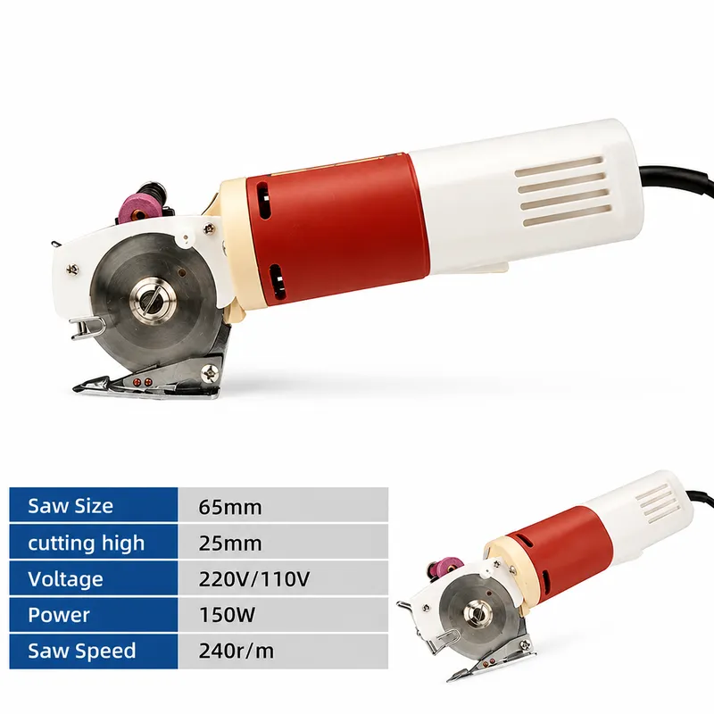 Gunting Kain Elektrik 65mm Mes - Rotary Cutter Fabric ulasan dan harga