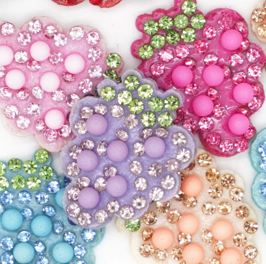 10 Pcs Patch Rhinestone Tempel - Sewing Id ulasan dan harga