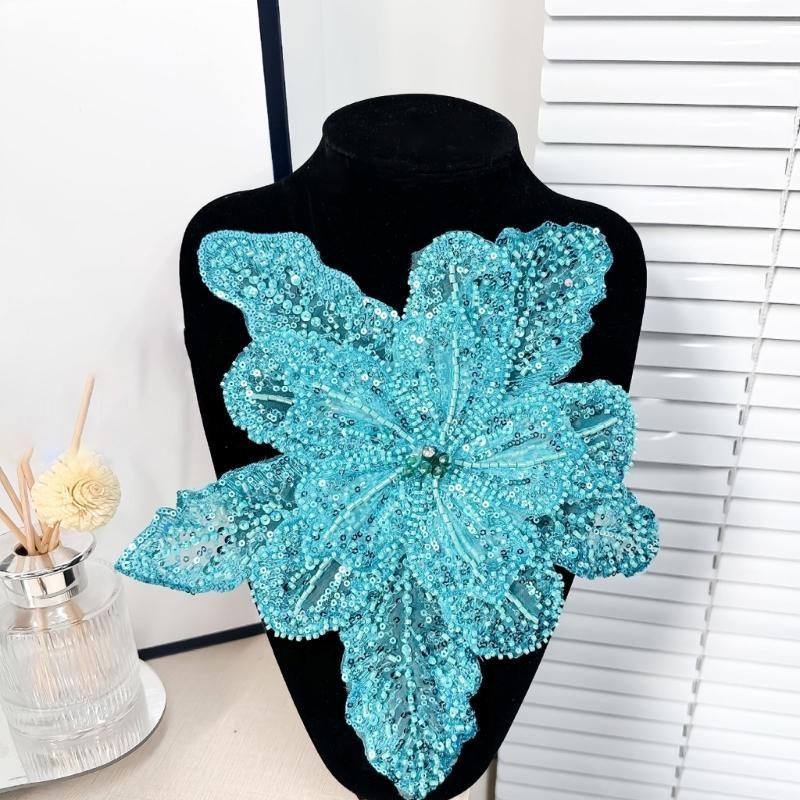 Potongan Applique Bunga Berpay - Sewing Garments ulasan dan harga