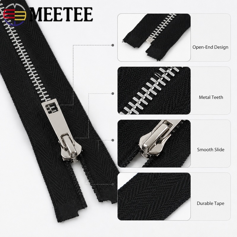 5/10Pcs 40-80cm 5 #   Resletin - Sewing Front Zipper ulasan dan harga