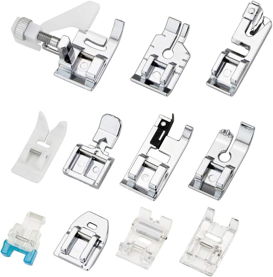11Pcs Set Kaki Mesin Jahit - K - Sewing Tt ulasan dan harga