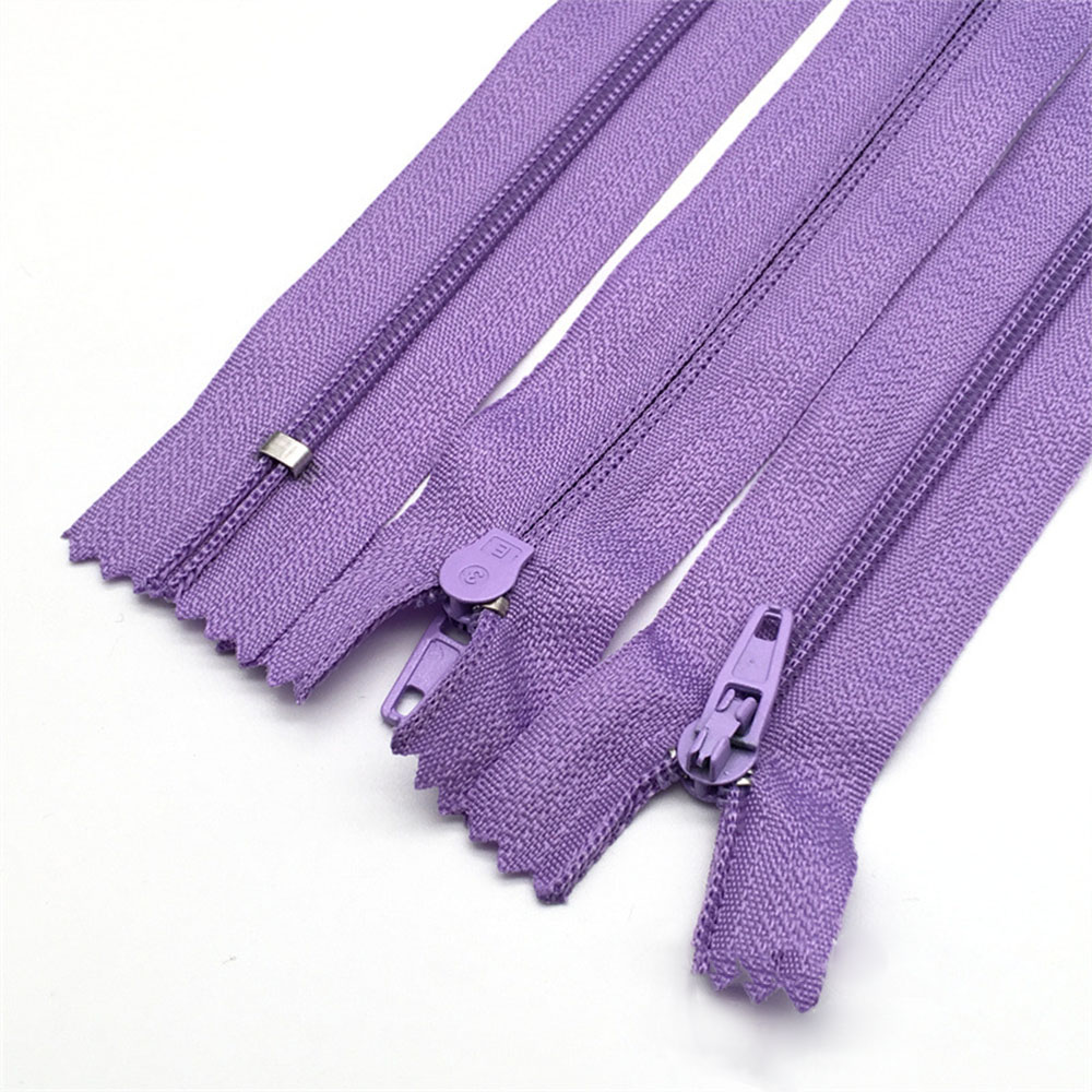 10 Buah Ritsleting Nilon 20Cm  - Sewing Garments ulasan dan harga