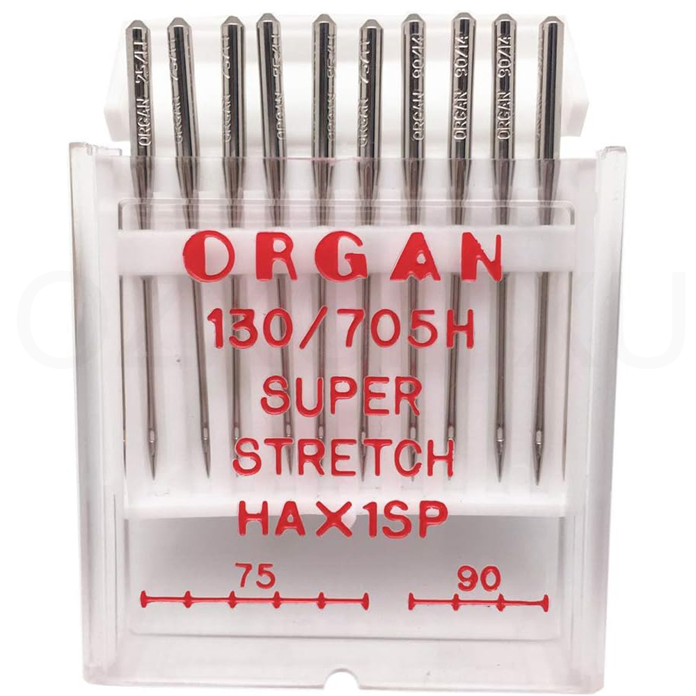 10 buah jarum Organ Serger #75 - Twin Needle Stretch ulasan dan harga