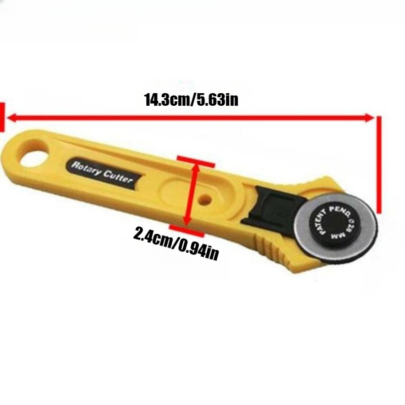 Set Pemotong Putar 1.1 Inci/28 - Rotary Cutter Fabric ulasan dan harga