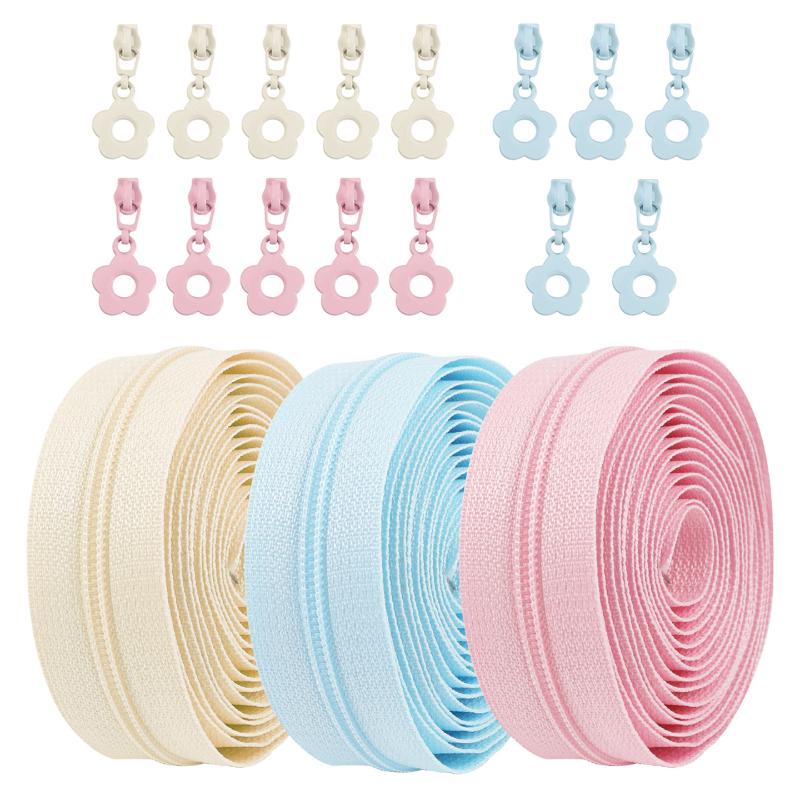 Ritsleting 2.0 Meter + 5 Kepal - Sewing Garments ulasan dan harga