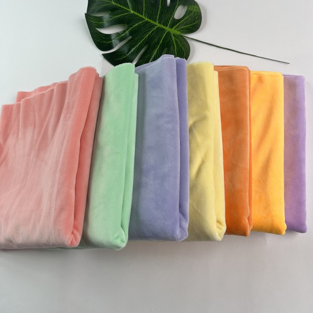 Kain Plush Kristal Ultra Lembu - Textile For Sewing ulasan dan harga