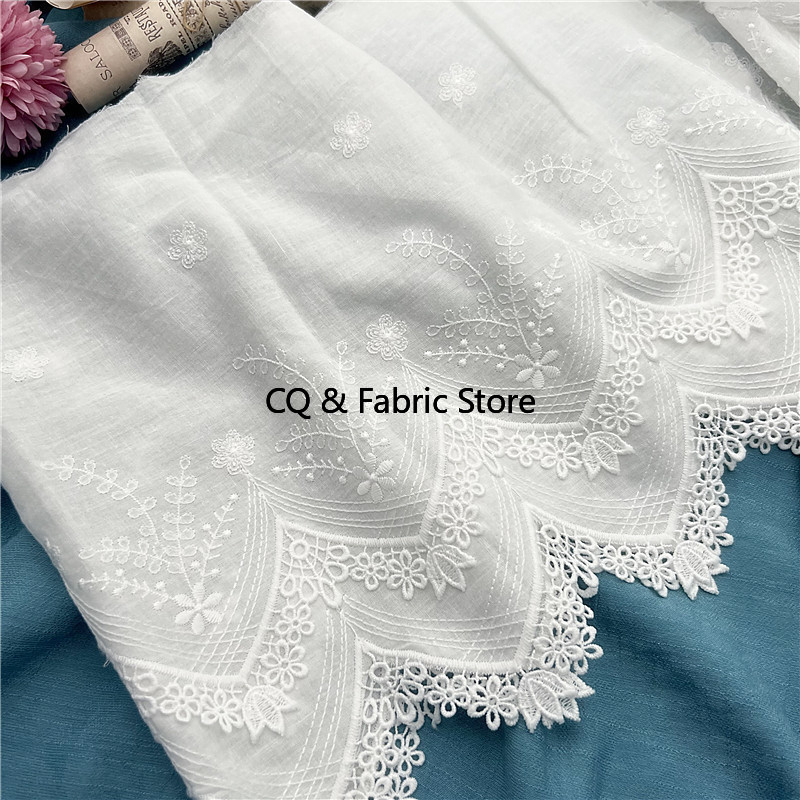 Renda Kain Katun Bordir Bunga  - Is Sewing A Textile Craft ulasan dan harga