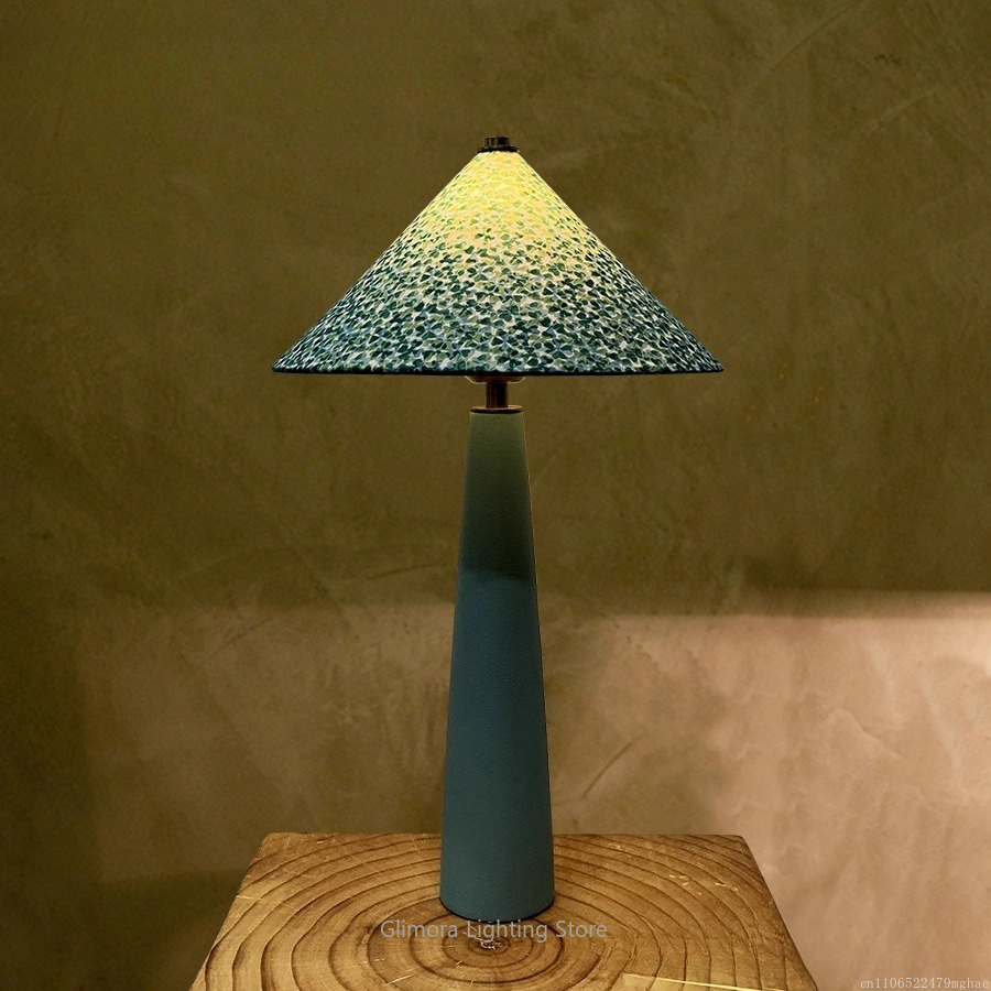 Lampu Meja Bentuk Payung Teal: - Century Textile & Sewing Supply ulasan dan harga