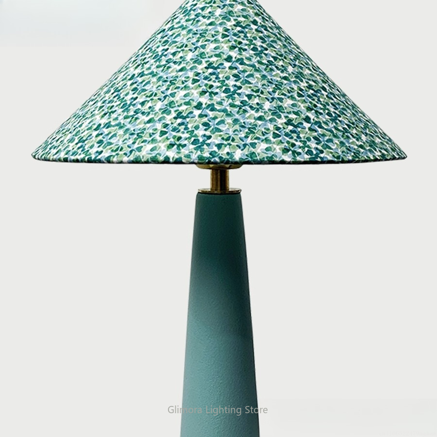 Lampu Meja Bentuk Payung Teal: - Century Textile & Sewing Supply ulasan dan harga