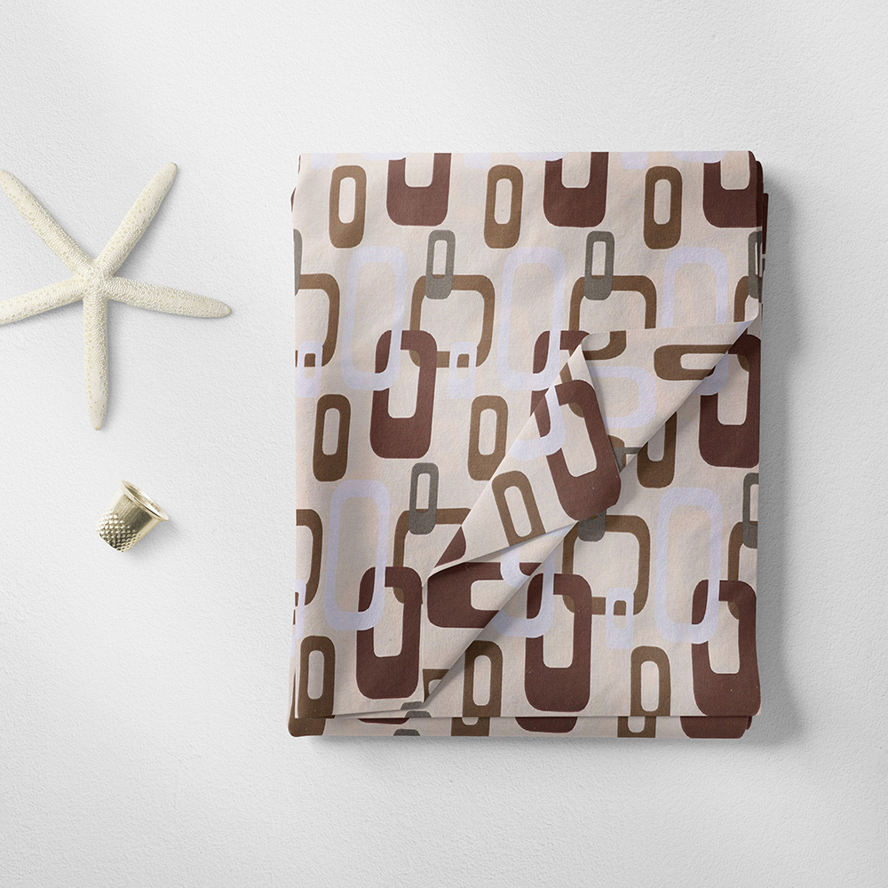 Kain Kanvas Poli-Katun - Tekst - Textile For Sewing ulasan dan harga