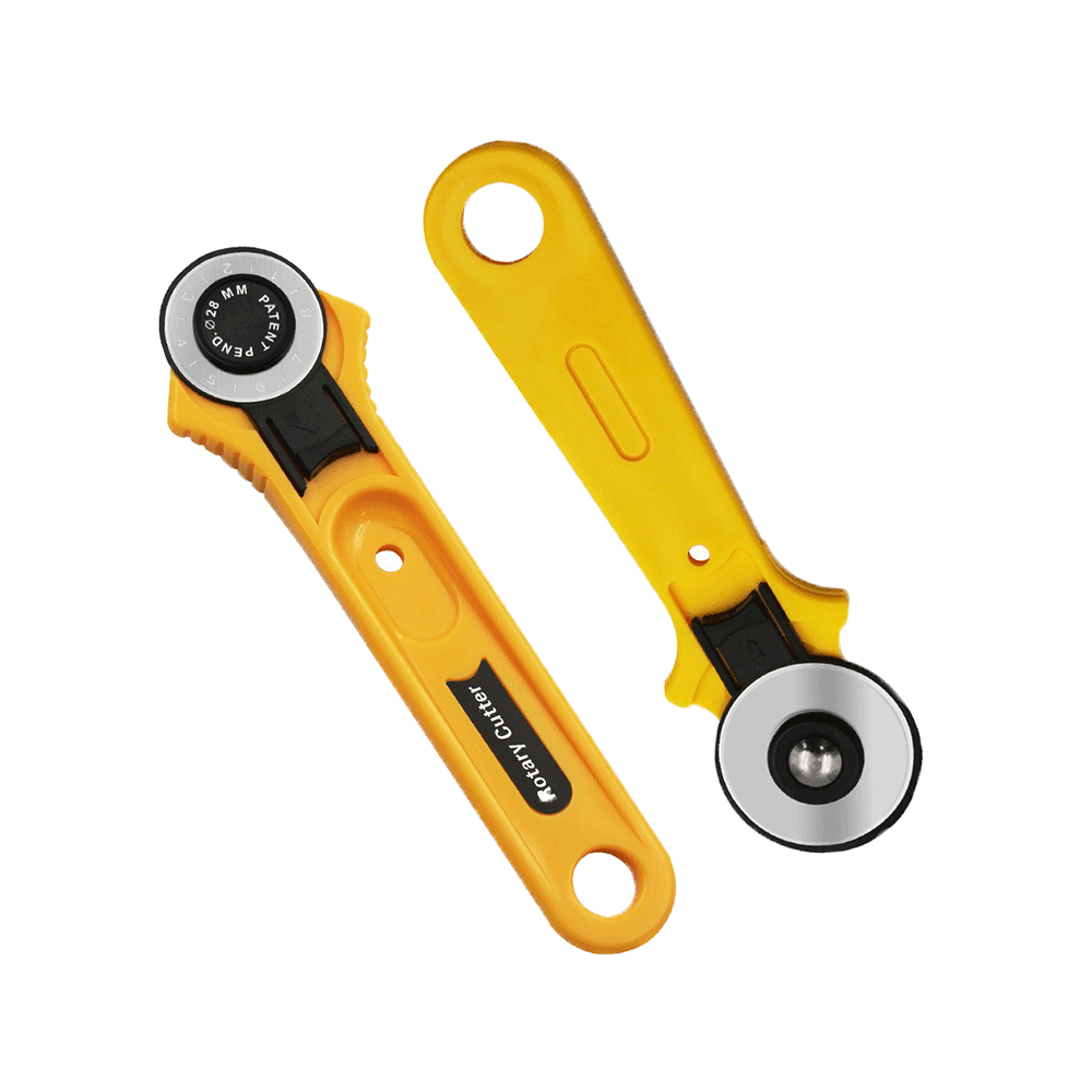 Pemotong putar kulit 1 buah al - Rotary Cutter Fabric ulasan dan harga